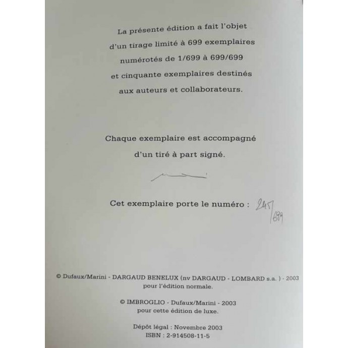Rapaces - Intégrale II - T3 et T4 - TL 2003 + ex-libris - 3