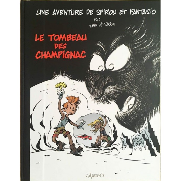 Spirou et Fantasio - 3. Le Tombeau des Champignac - TL 2008 + ex-libris - 1