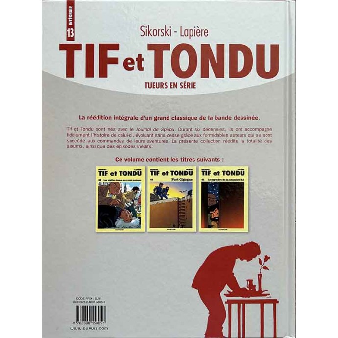 Tif et Tondu - Intégrale 13 - Tueurs en série - EO 2013 - 2