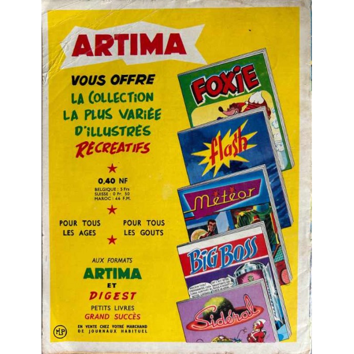 Meteor - Artima - n° 110 - EO juin 1962 - 2