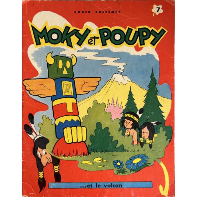 Moky et Poupy et le volcan - n°7 - EO 1960 - 1