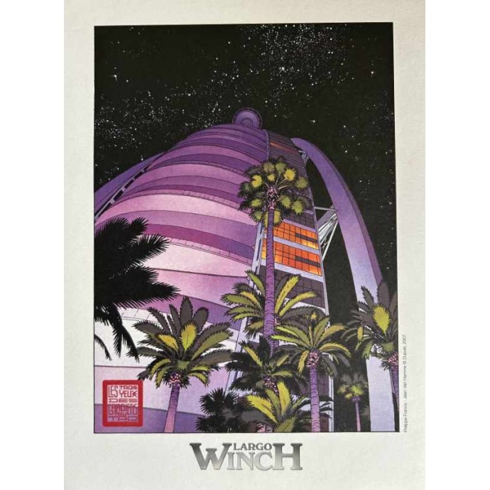 Largo Winch 15. Les Trois yeux des Gardiens du Tao - Collector 2007 + DVD + ex-libris - 2