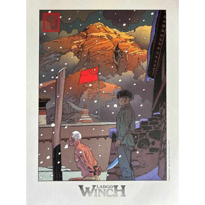 Largo Winch 15. Les Trois yeux des Gardiens du Tao - Collector 2007 + DVD + ex-libris - 4