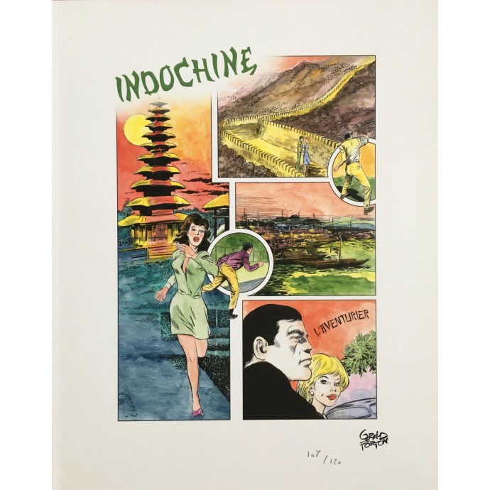 Bob Morane - Dans l'ombre du cartel - TT 2015 + ex-libris - 2