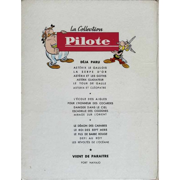 Astérix - 6. Astérix et Cléopâtre - Collection Pilote - 1965 - 2