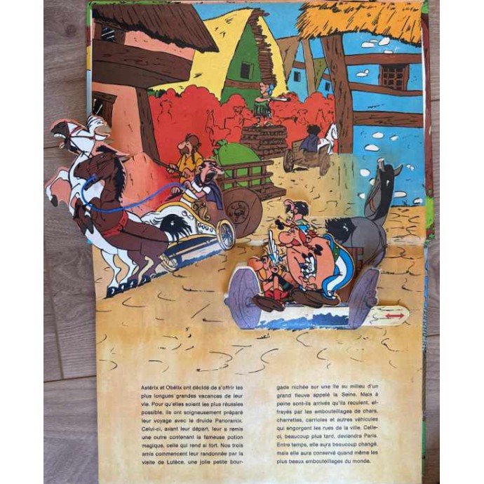 Astérix - Les Voyages d'Astérix le Gaulois - Livre animé - EO 1974 - 3