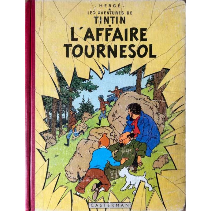 Tintin - L'Affaire Tournesol - B21 1957 - 1