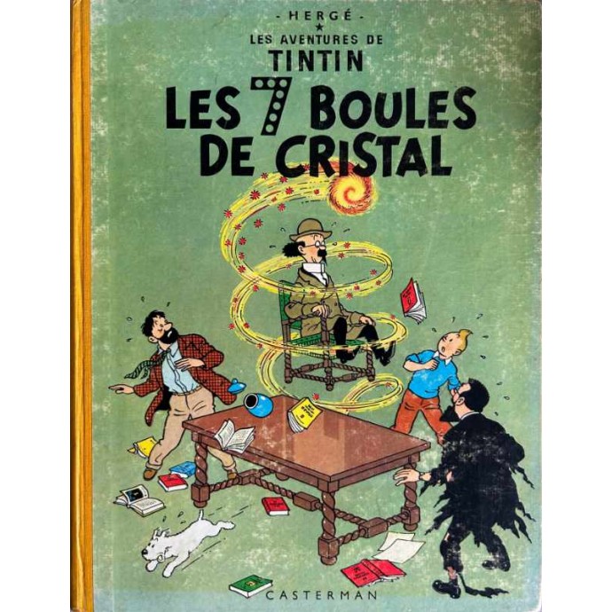 Tintin - Les 7 Boules de Cristal - B30 1961 - 1