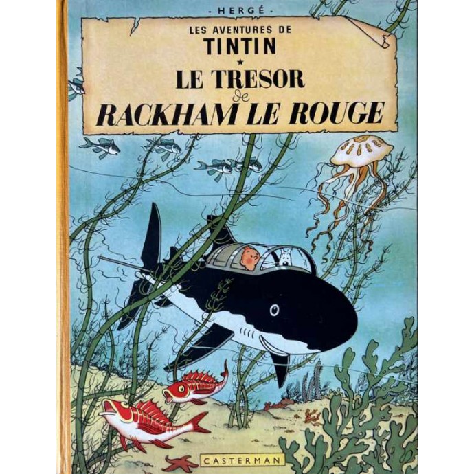 Tintin - Le Trésor de Rackham le Rouge - B26 1958 TTBE - 1