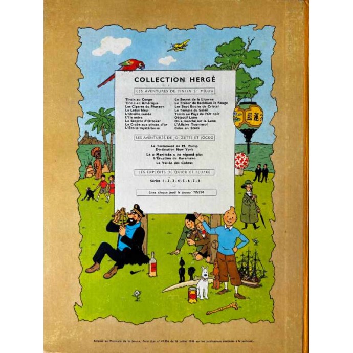 Tintin - Coke en Stock - B26 1958 TTBE - 2