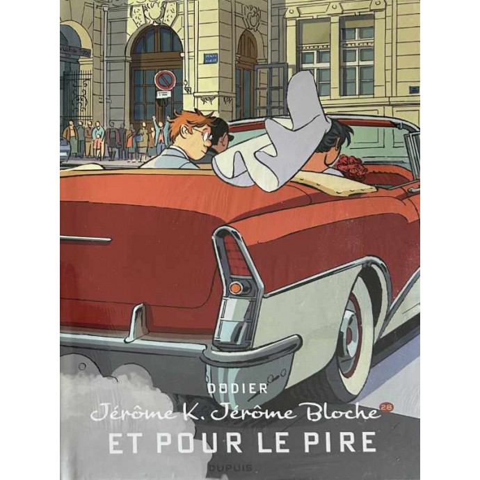 Jérôme K. Jérôme Bloche - Et pour le pire - TT 2022 + ex-libris + jaquette - 1