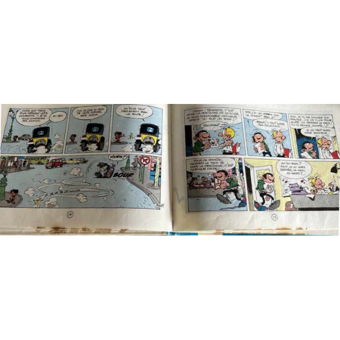 Gaston - 5. Les Gaffes d'un Garçon Gonflé - EO 1967 - 3