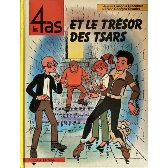 Les 4 as et le Trésor des Tsars - n°21- EO 1983 - 1