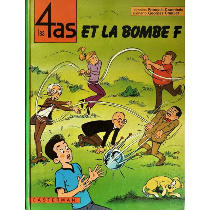 Les 4 as et la bombe F - n°13 - EO 1975 - 1