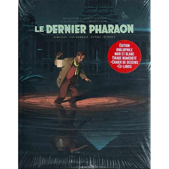 Blake et Mortimer - Le Dernier Pharaon - TL 2019 + jaquette + ex-libris - 1