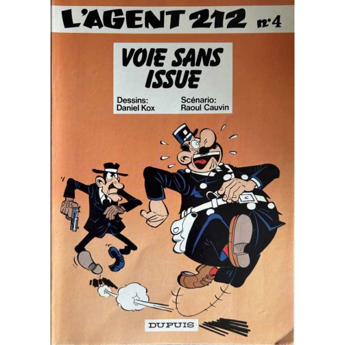 Agent 212 n° 4 - Voie sans issue - EO 1984 - 1