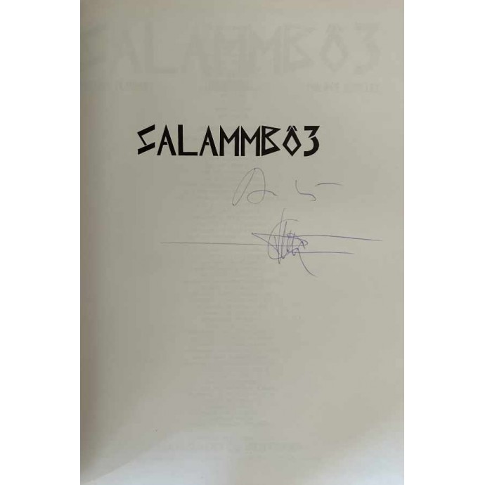 Druillet - Salammbô - 3. Matho - EO 1986 signé - 2