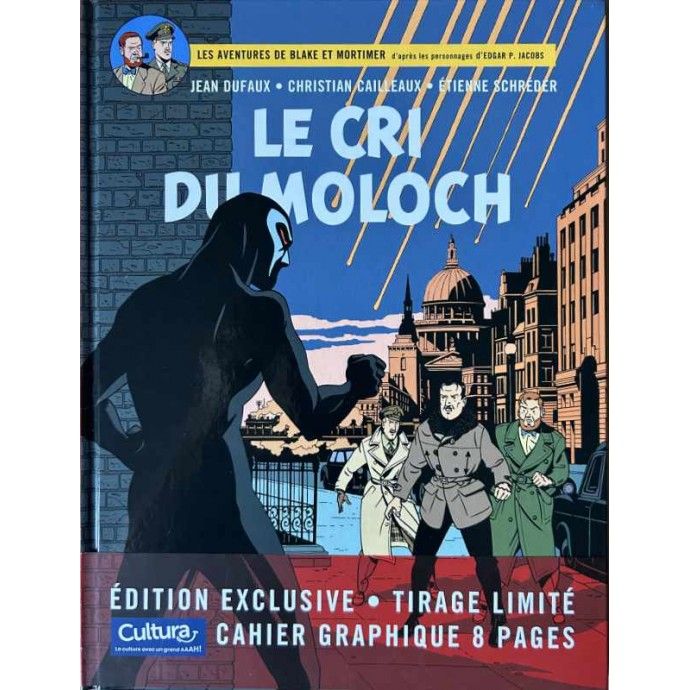 Blake et Mortimer - Le cri du Moloch - TL Cultura EO 2020 - 1